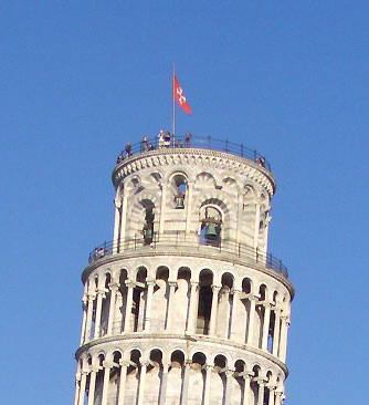 Глазами очевидцев: флаги на башне. Туры в Италию - Вся Италия, Пиза
