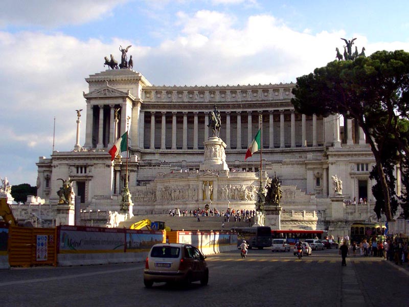 Глазами очевидцев: памятник Виктору Эммануилу. Туры в Италию - Вся Италия, Рим