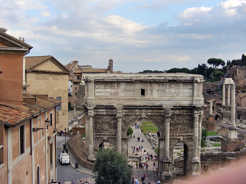 Глазами очевидцев: арка Септимия Севера. Туры в Италию - Вся Италия, Рим