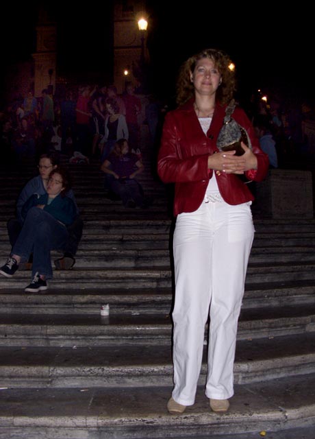 Глазами очевидцев: лестница на Испанской площади . Туры в Италию - Вся Италия, Рим