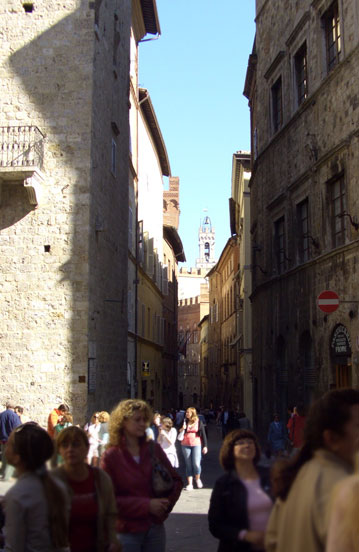 Глазами очевидцев: средневековые улицы. Туры в Италию - Вся Италия, Сиена